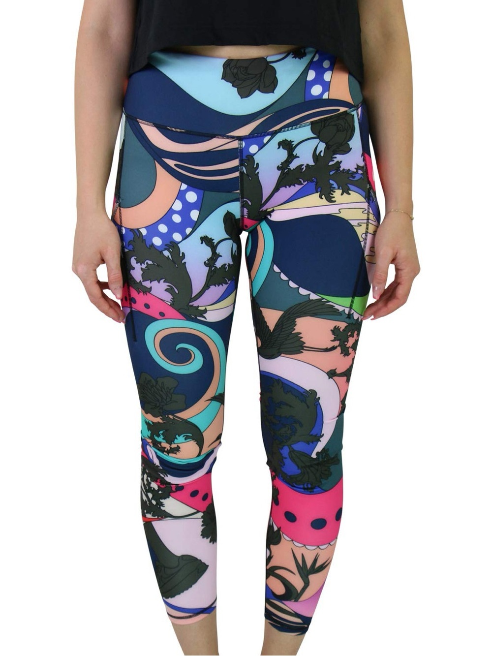 NEW NIKE Epic Luxe Icon Clash Womens Leggings SIZE M/L
